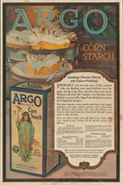 Argo玉米淀粉广告，1919年